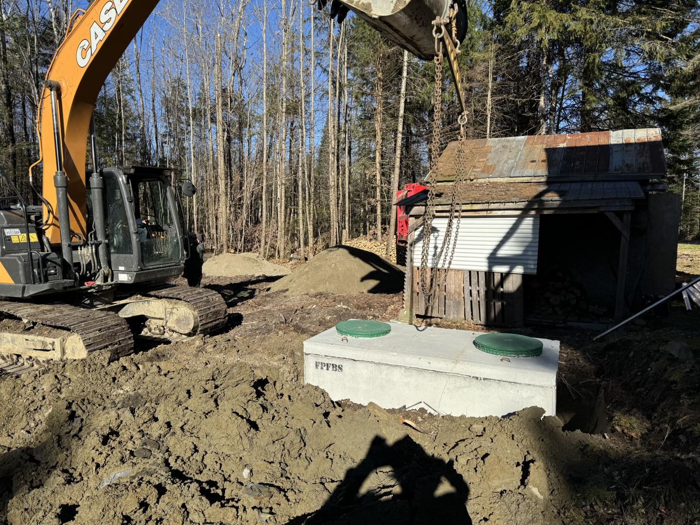 Construction de fosse septique Sherbrooke